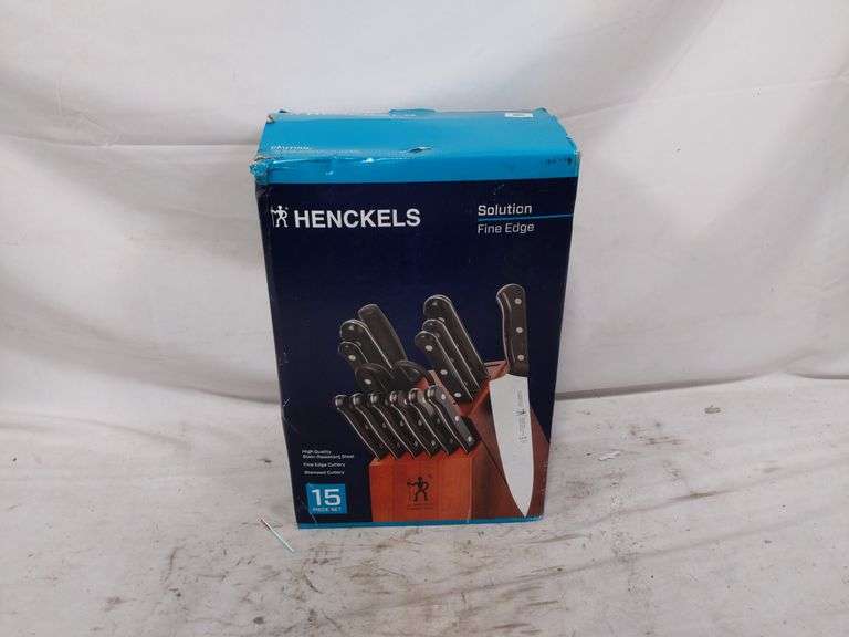 Henckels Solution 15Piece Knife Block Set HD Exclusive Dutch Goat
