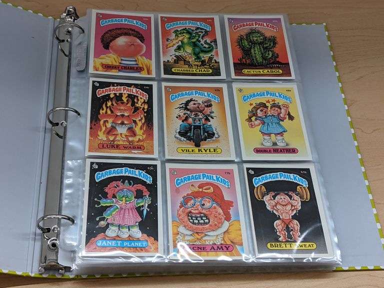 garbage pail kids card binder 【KING JIM】Mini Colorful Three-hole Folder