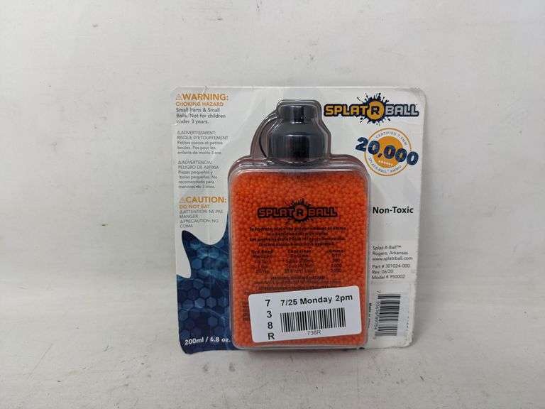 Splatt R Ball Bottle Splat R Ball 20,000 Rounds - Dutch Goat