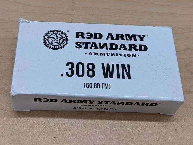 Red Army Standard Ammunition .308 Win 150 gr fmj - Dutch Goat