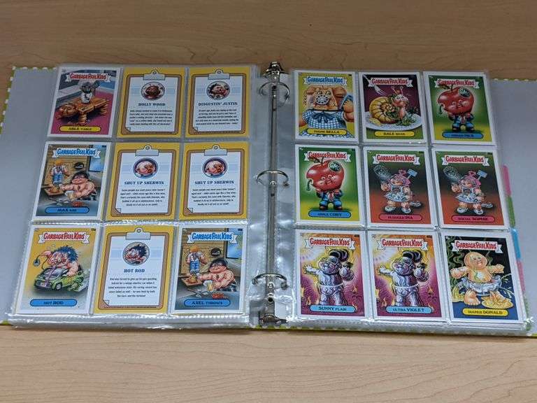 garbage pail kids card binder 3x5 Card Binder Traditional Style