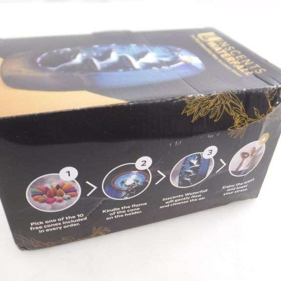 Incense Waterfall Stress Therapy Tool Offers Instant Anxiety Relief