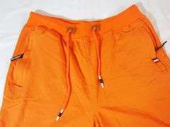 Best Classic Vogue Fashion Stay Orange Sweat Shorts With Zip 