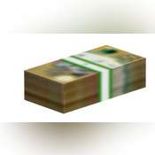 MSCHF Blur A$50 AUD Figure, Stack Of Blurred Money - Dutch Goat
