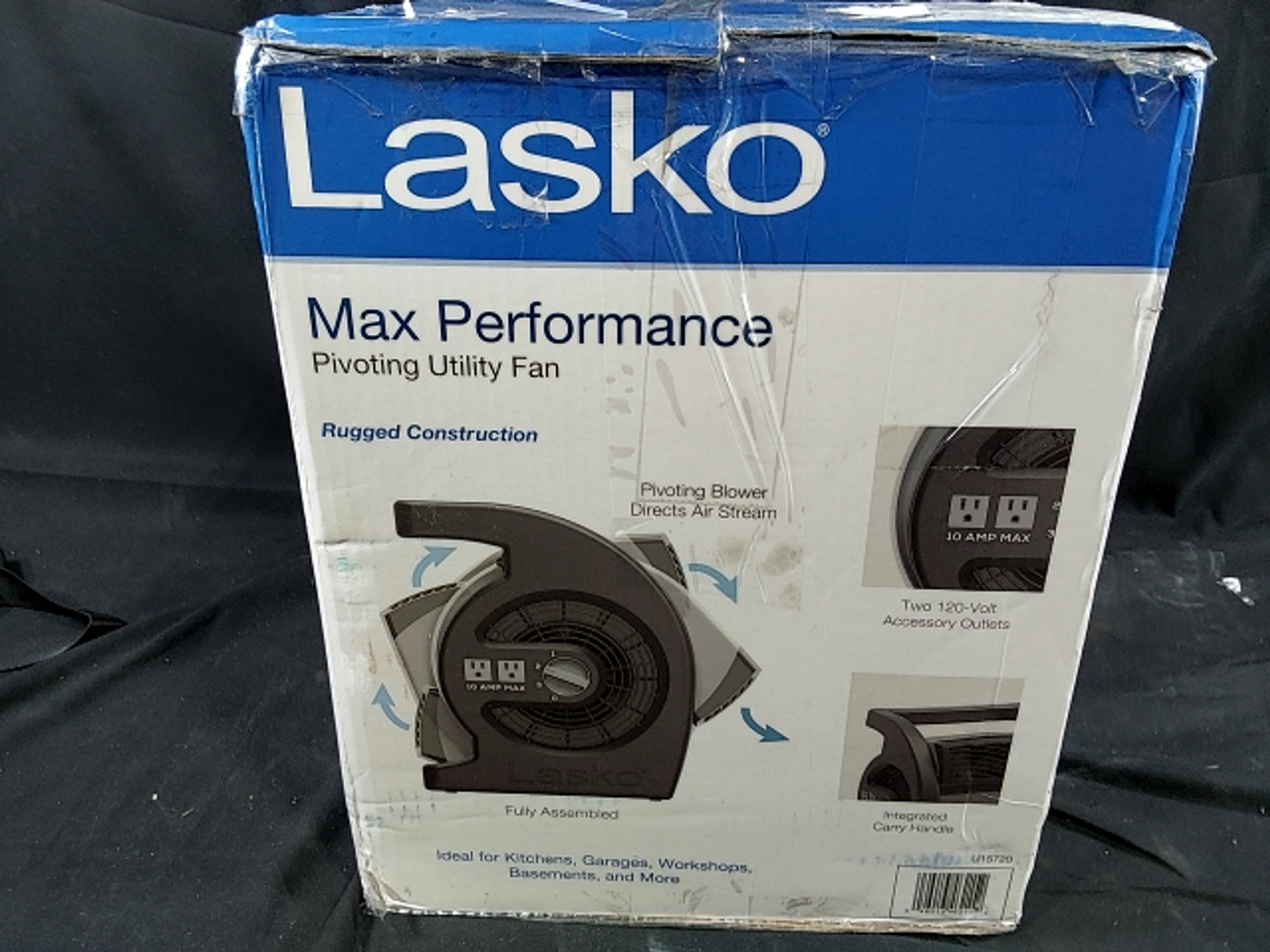 Lasko Max Performance Pivoting Utility Fan - Dutch Goat