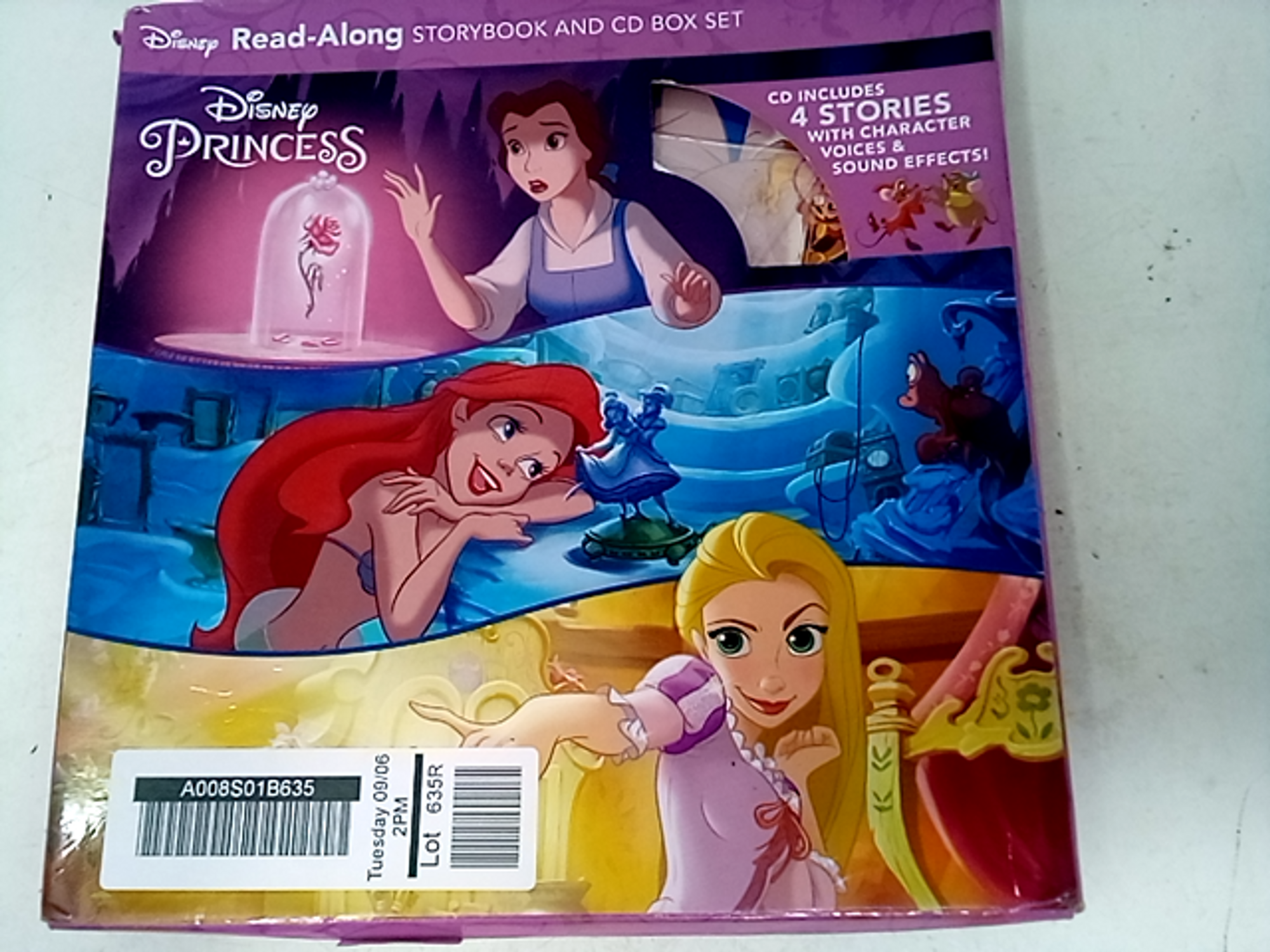 Disney Princess Read-Along Storybook And CD Boxed Set