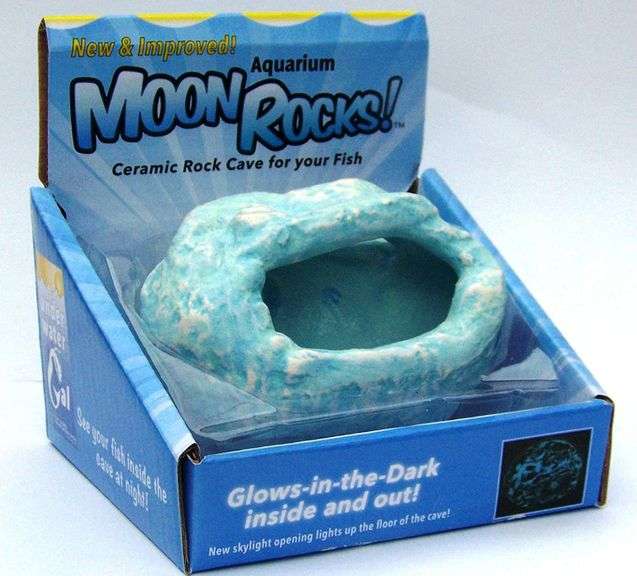 New and Improved Aquarium Moon Rocks Glow in the Dark Dutch Goat