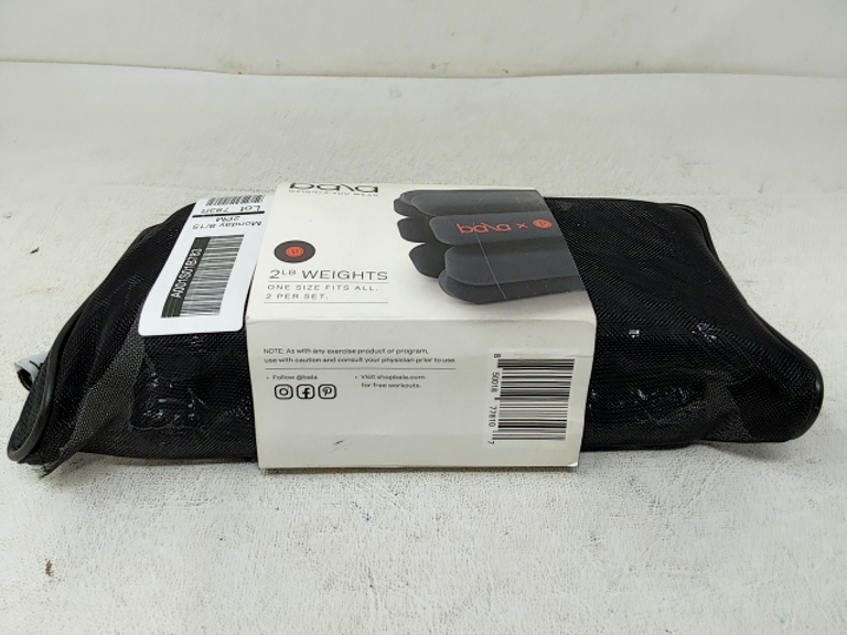 Bala Ankle/Wrist Weights Black, 2 lbs Dutch Goat