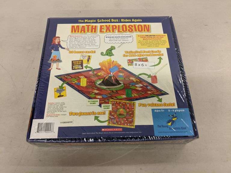 Lot of 12: The Magic School Bus: Rides Along, Math Explosion - Dutch Goat