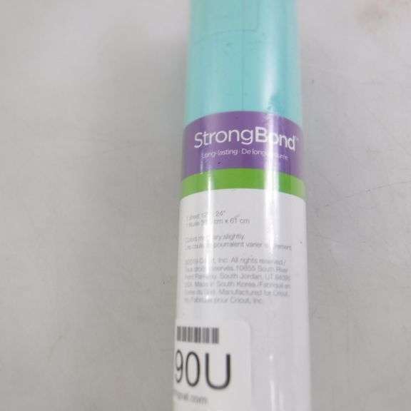 Cricut StrongBond Everyday IronOn Vinyl Bright Teal 12" x 24" Dutch Goat