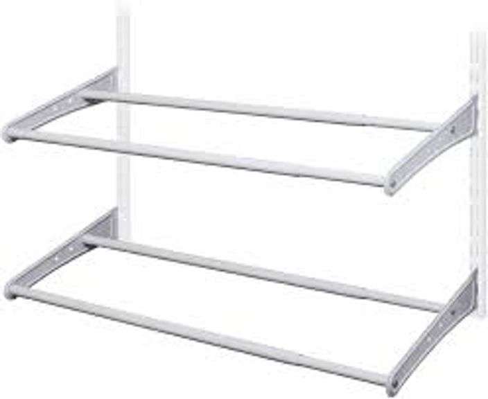 ClosetMaid ShelfTrack 24" x 42" Expandable Shoe Shelf Kit Dutch Goat