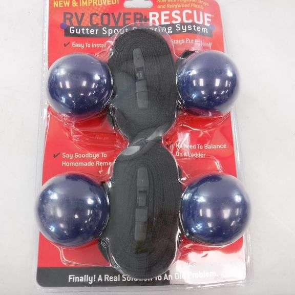 RV Cover Rescue, RV Gutter Spout Cover System, Protects Your RV Cover