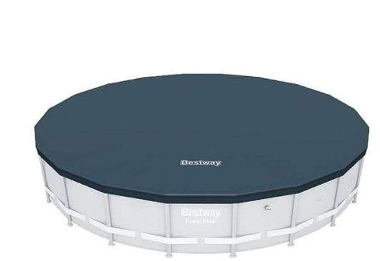 Bestway 20 ft Round Black Pool Cover ONLY Dutch Goat