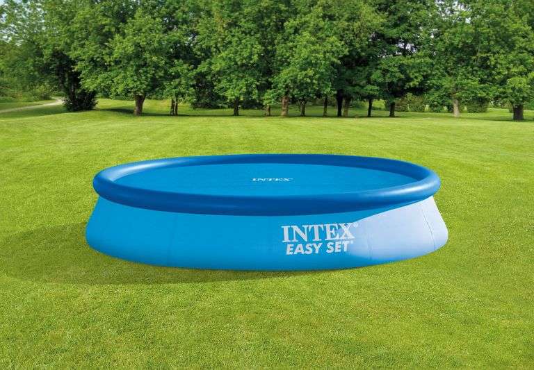 Intex Solar Pool Cover For 12 ft. Diameter Round Pools Dutch Goat