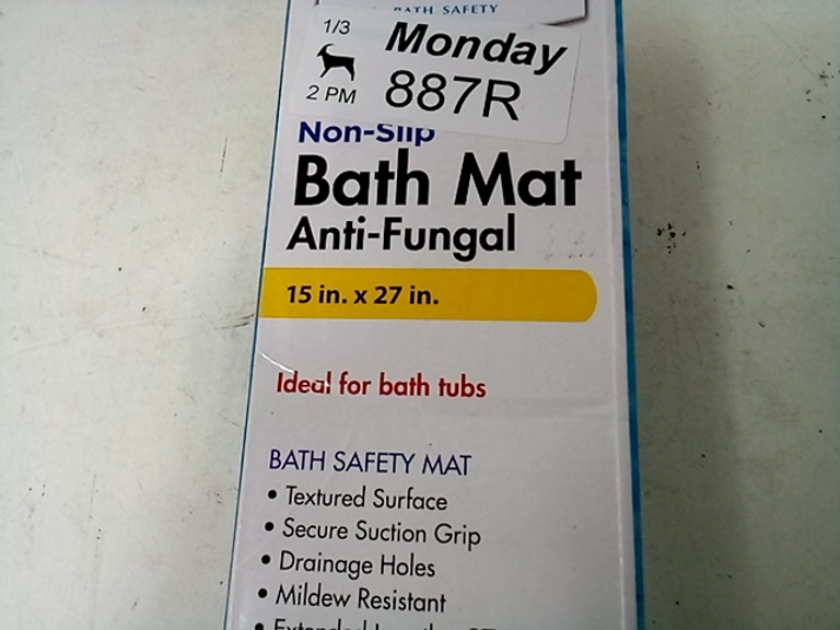 Veridian Healthcare Non Slip Anti Fungal Bath Mat Dutch Goat