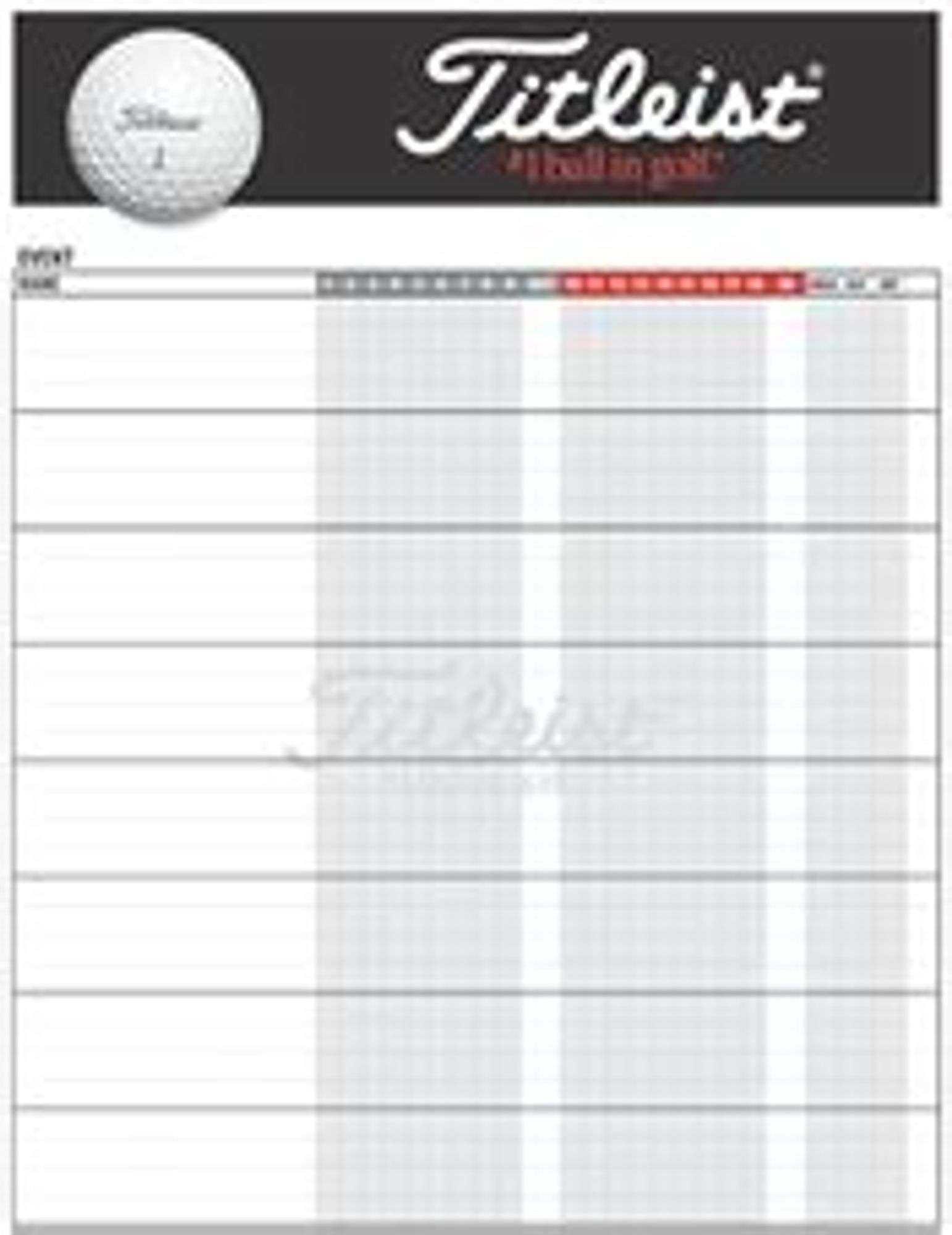 30-sheets-double-sided-2020-large-titleist-score-sheets-32-x-22-tmm20scrsheet-dutch-goat for Free Printable Golf Score Sheets 30 Sheets: Double Sided 2020 Large Titleist Score Sheets 32