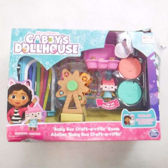 DreamWorks Gabby's Dollhouse Baby Box CraftARiffic Room Dutch Goat