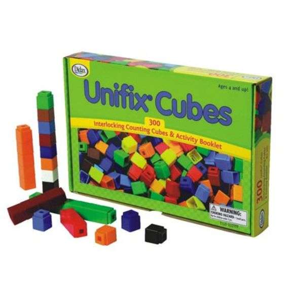 Unifix Cubes Package of 300 - 10 Colors - Dutch Goat