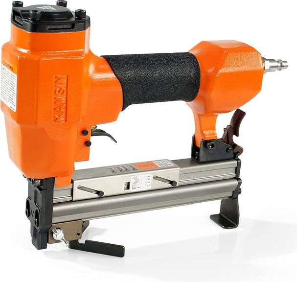 KAMSIN V1015 Pneumatic Picture Frame Nailer, Air V Nailer, 5/16'' to 19