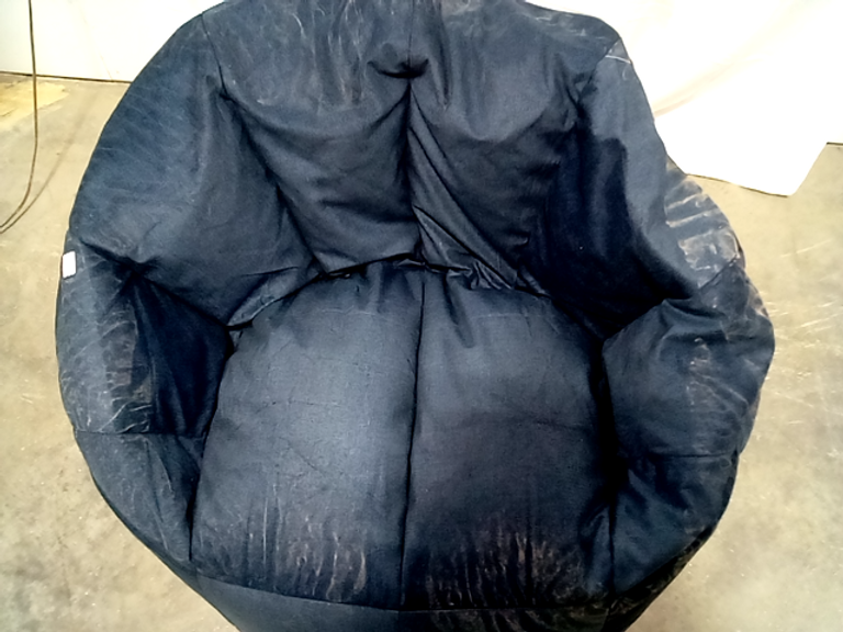 Big Joe Milano R2 Coblat Lenox Denim Chair Dutch Goat