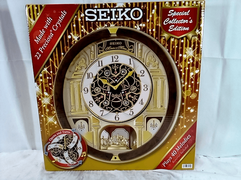Seiko Melodies in Motion Wall Clock 2022 Dutch Goat