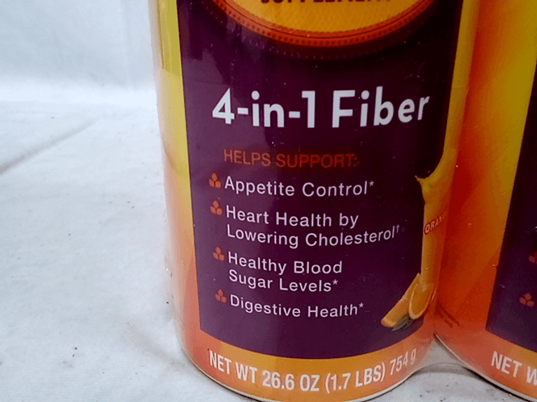 Metamucil MultiHealth Fiber Supplement Powder 2 Pack Dutch Goat