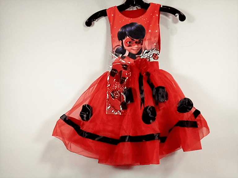 ladybug birthday dress Ode Dress in Peony