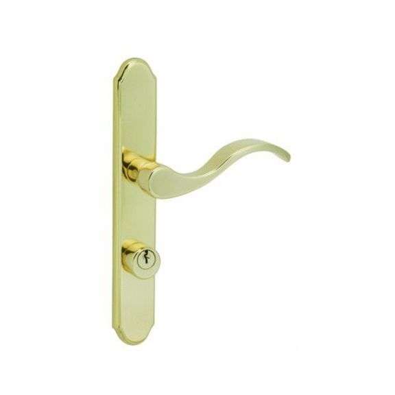Wright Products VMT115PB Serenade Mortise Storm Door Lever Lockset