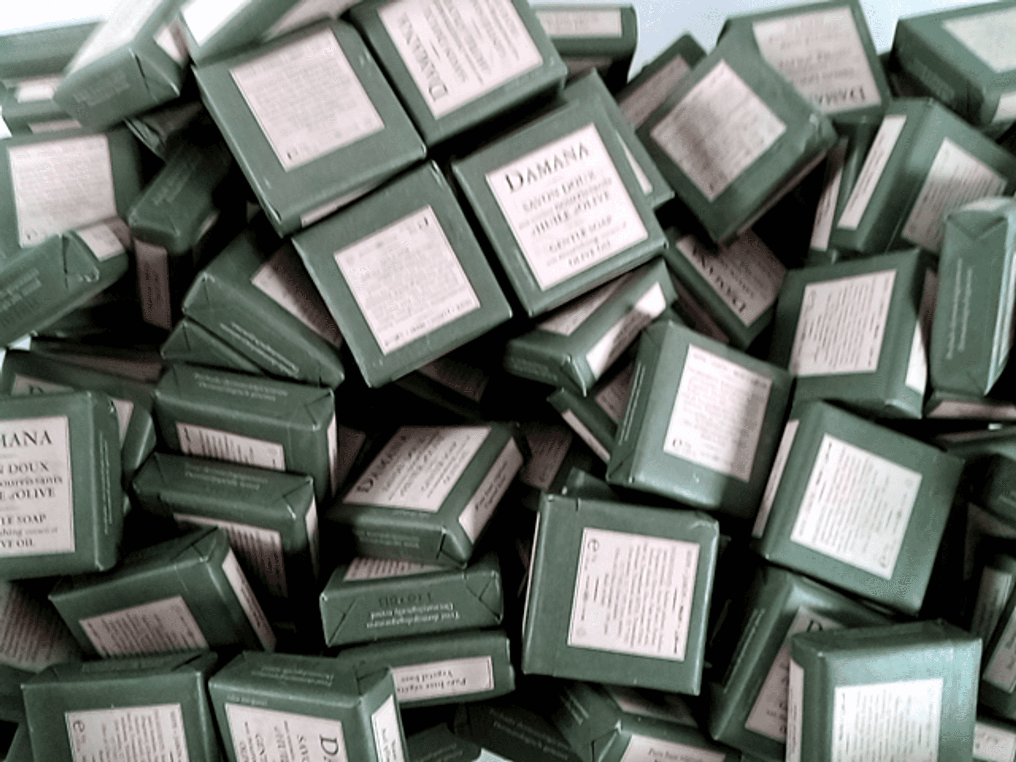 Lot of 126 - Damana, Gentle Soap, Olive Oil, 1.06 Oz, Multi-Color