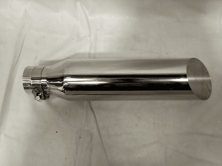 NorthEastern Exhaust J5812RAC Chrome Stainless Steel Exhaust Angle Tip