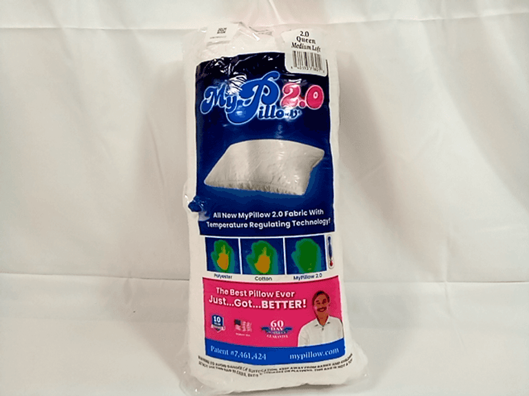 My Pillow 2.0 Cooling Bed Pillow Queen Medium Loft Dutch Goat