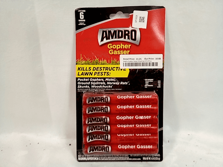 Amdro Gopher Gasser, 6Count Dutch Goat