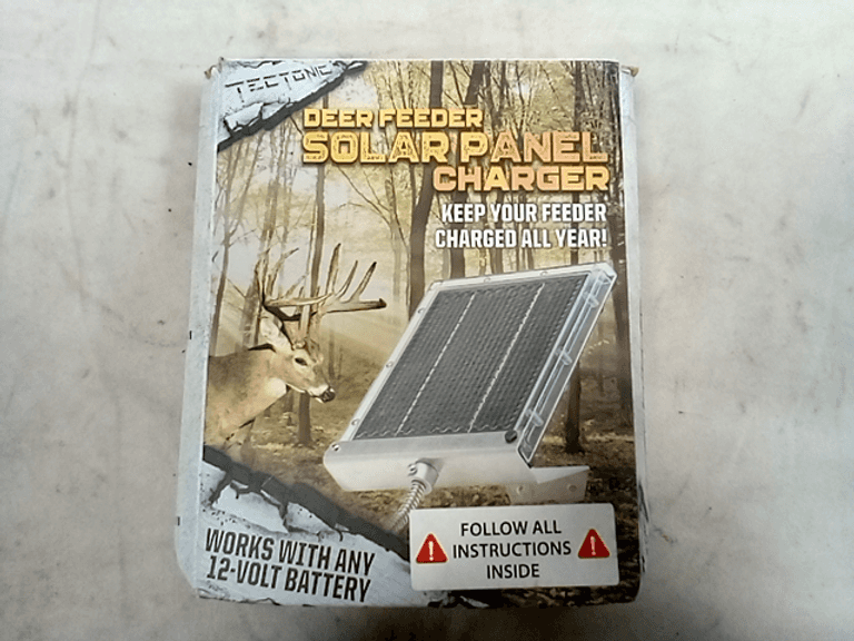 Tectonic, Deer Feeder Solar Panel Charger, MultiColor Dutch Goat