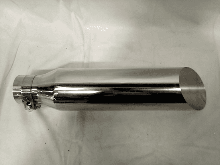NorthEastern Exhaust J5812RAC Chrome Stainless Steel Exhaust Angle Tip
