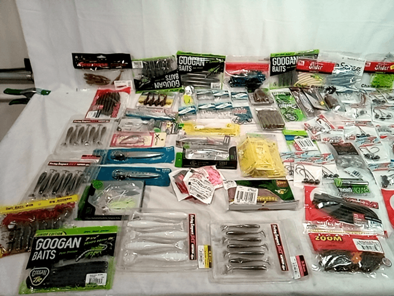 Assortment of Fishing Lures, Baits & Attractants Dutch Goat