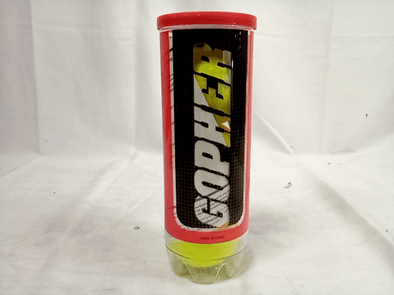 Gopher Practice Pressurized Practice Tennis Ball, 3Pack Dutch Goat