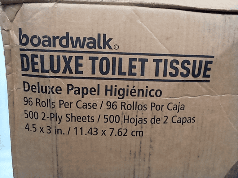 Boardwalk, 2Ply Toilet Tissue, 4 1/2x3 Sheet, 500 Sheets, 96 Rolls