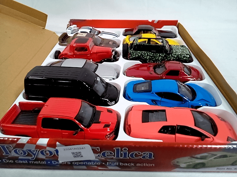 Kinsmart Toyota Celica Die-Cast Metal Model Toy Cars, Scale 1:34