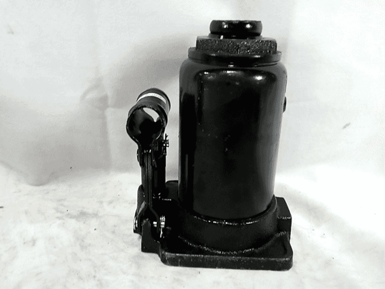 12 Ton Hydraulic Bottle Jack Black, 19cm Minimum Height, 35cm Max