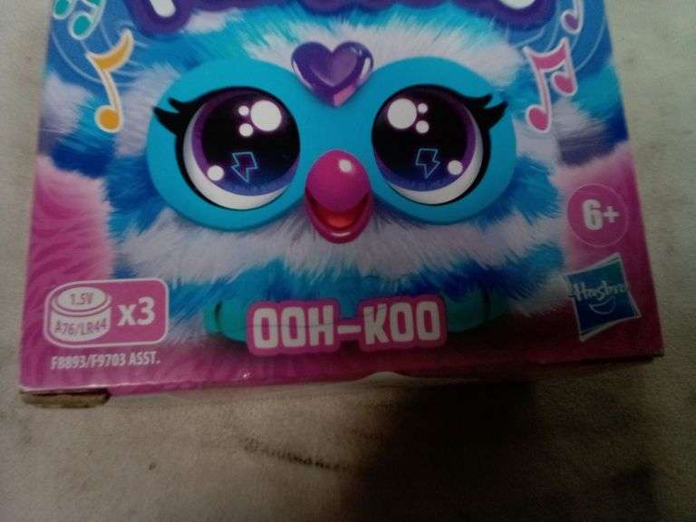 Furby Furblets Ooh-Koo Rock Mini Electronic Plush Toy, Multi-Color ...