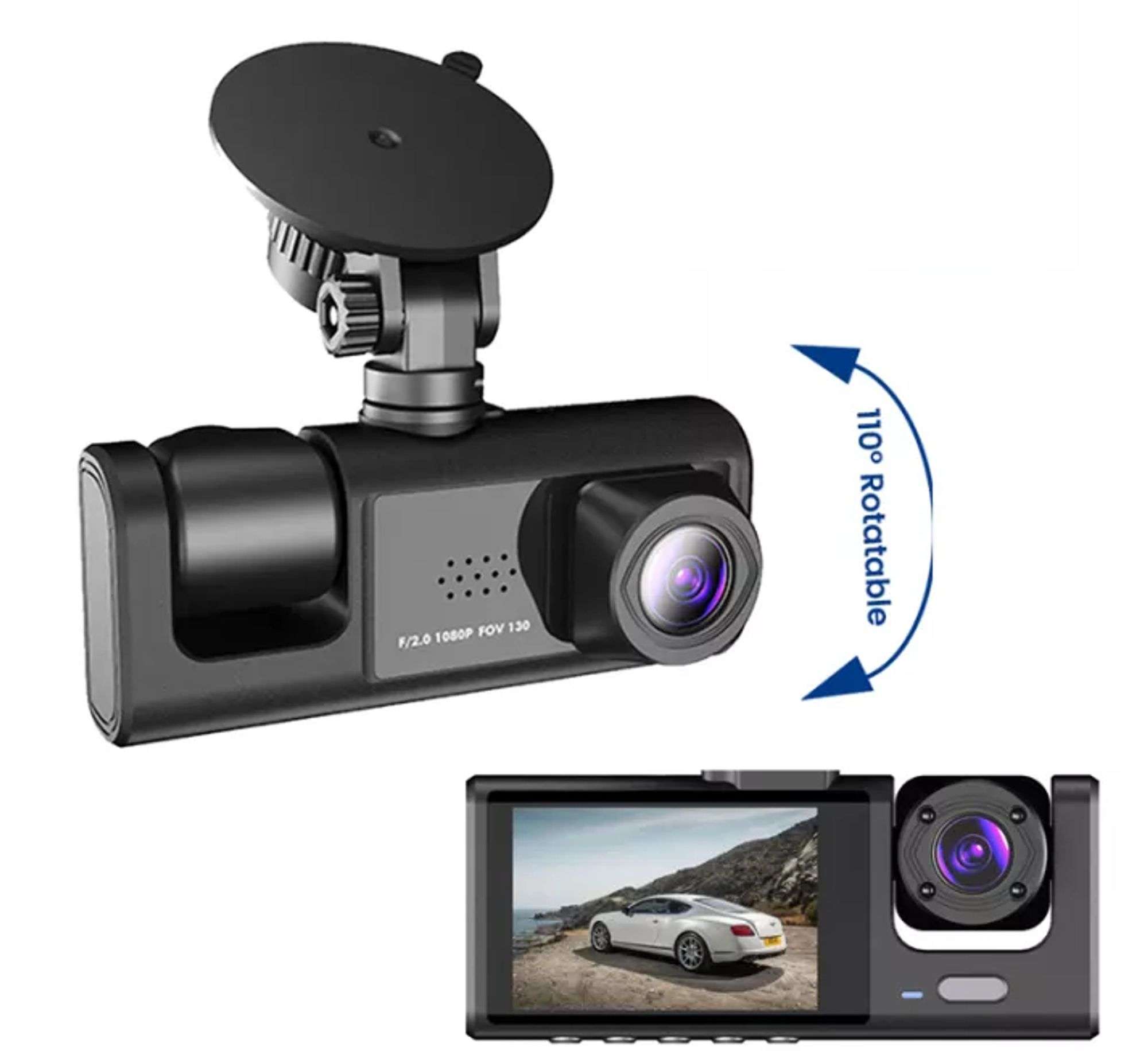 Video CAR DVR WDR Full HD 1080P - Dutch Goat