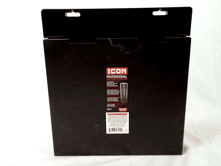 Icon 1/2 in. Drive SAE Professional Deep Impact Socket Set 13