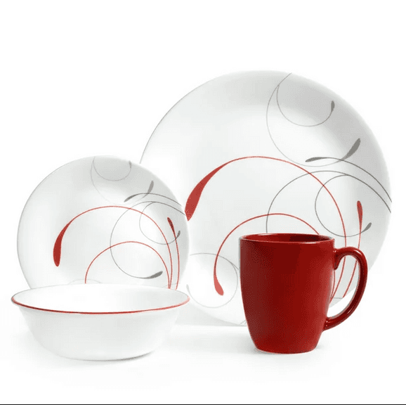 Corelle Livingware Splendor 16Piece Dinnerware Set Dutch Goat