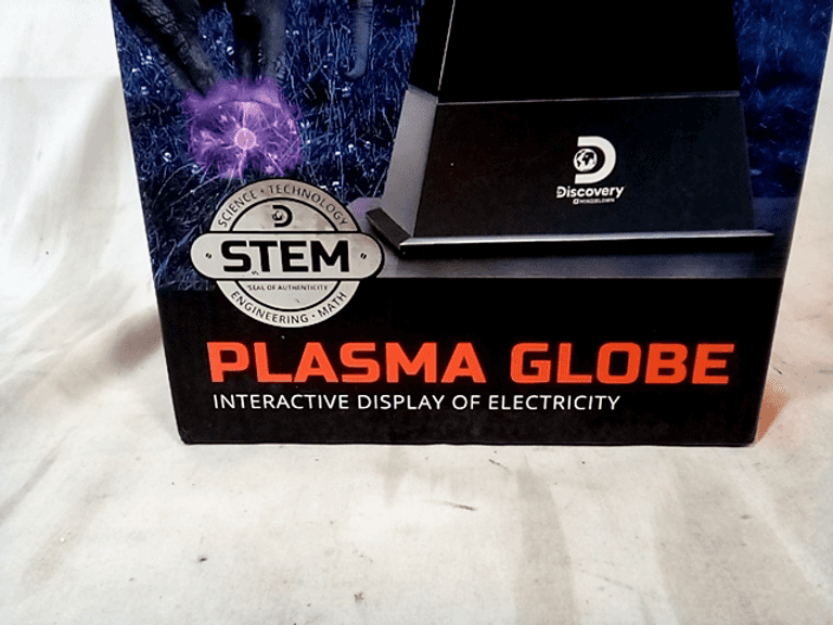 Discovery #Mindblown Plasma Globe with Interactive Display of ...