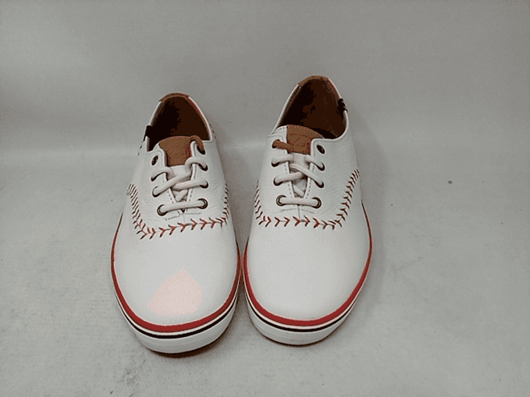 Women's Keds Baseball Sneaker, Size 9 White Dutch Goat