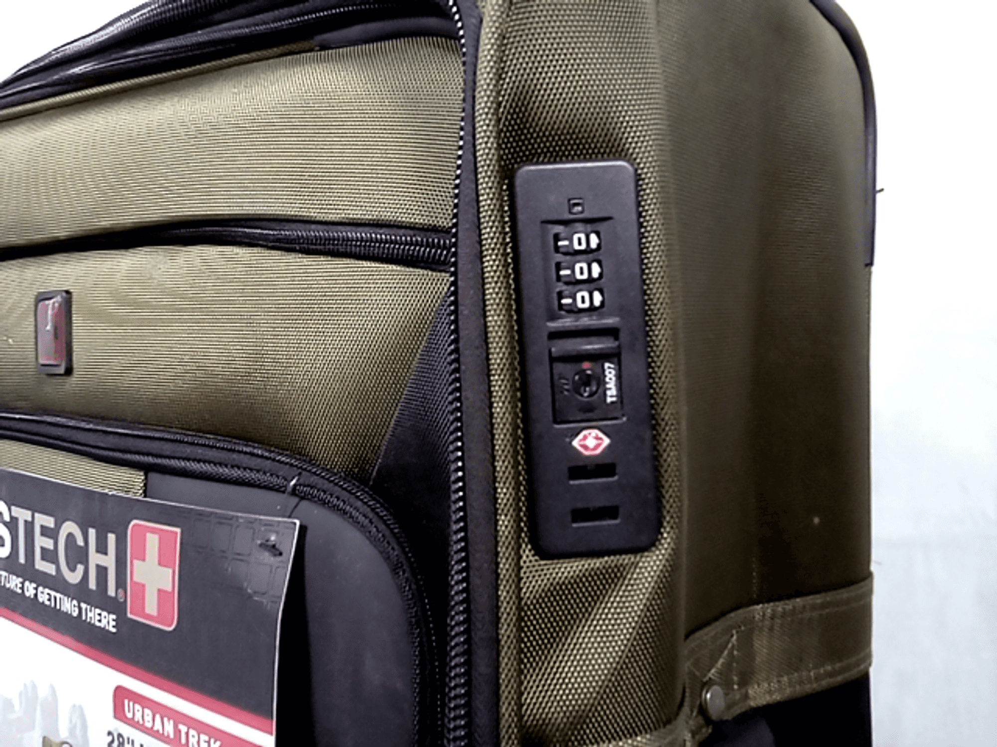 SwissTech, Urban Trek Check Soft Side Luggage, Size 28