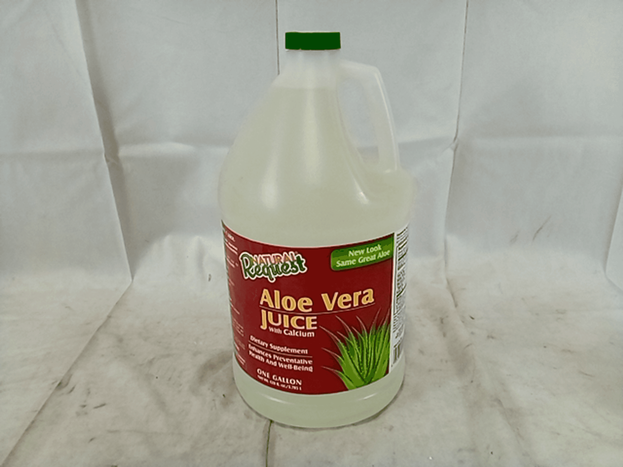 Natural Request Aloe Vera Juice w/ Calcium 1 Gallon - Dutch Goat