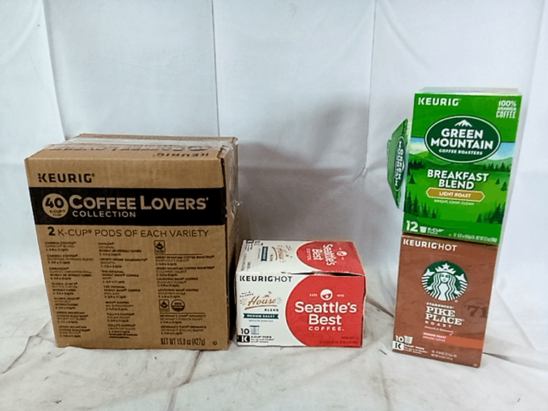 Smart Sips Coffee Variety Pack – Flavored Coffee Pods For Keurig K-Cup Brewers (Medium Roast)
