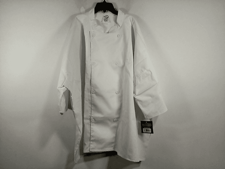 Men's Mercer Culinary Gen Uni Short Sleeve Jacket, Size 7X White