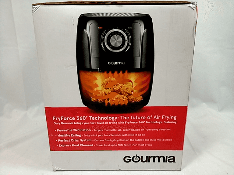 Gourmia 5qt Analog Air Fryer Dutch Goat